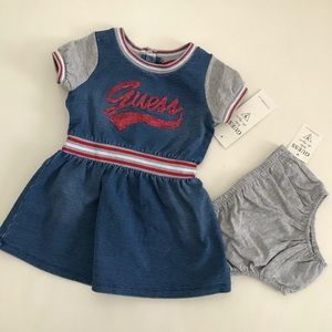 Guess cute jeans sequin dress
